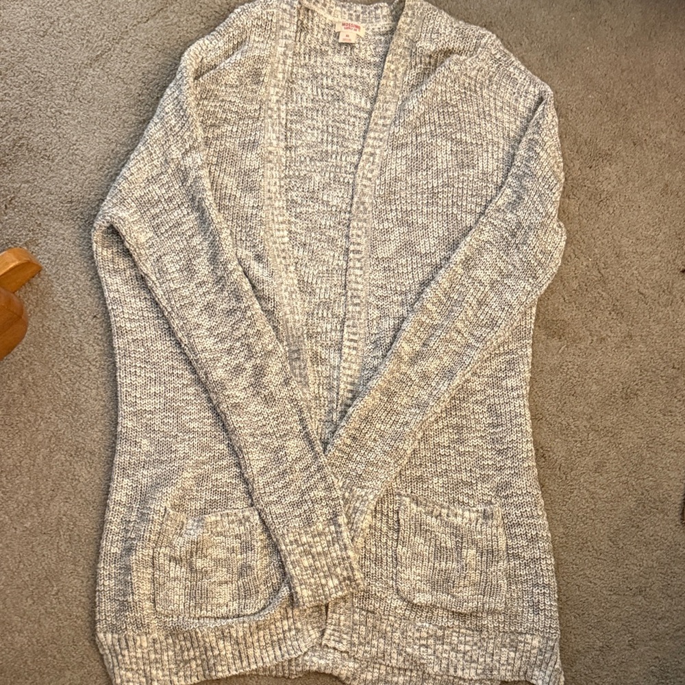 Mossimo Supply Co. Light Gray Women's Cardigan